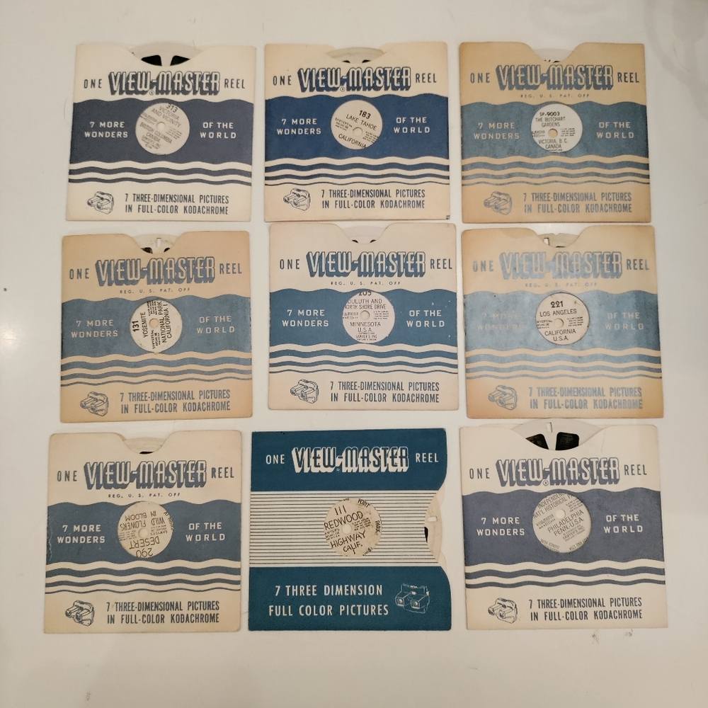 Vintage View Master With 9 Reels - Picture 3 of 3
